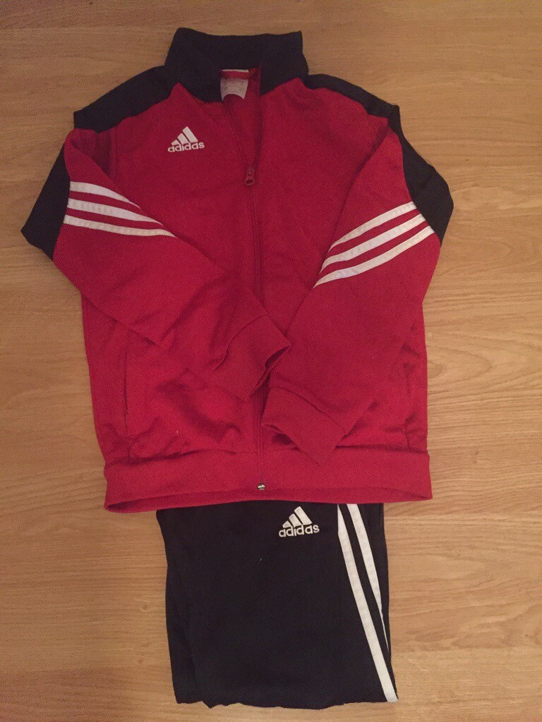 boys adidas tracksuit age 9